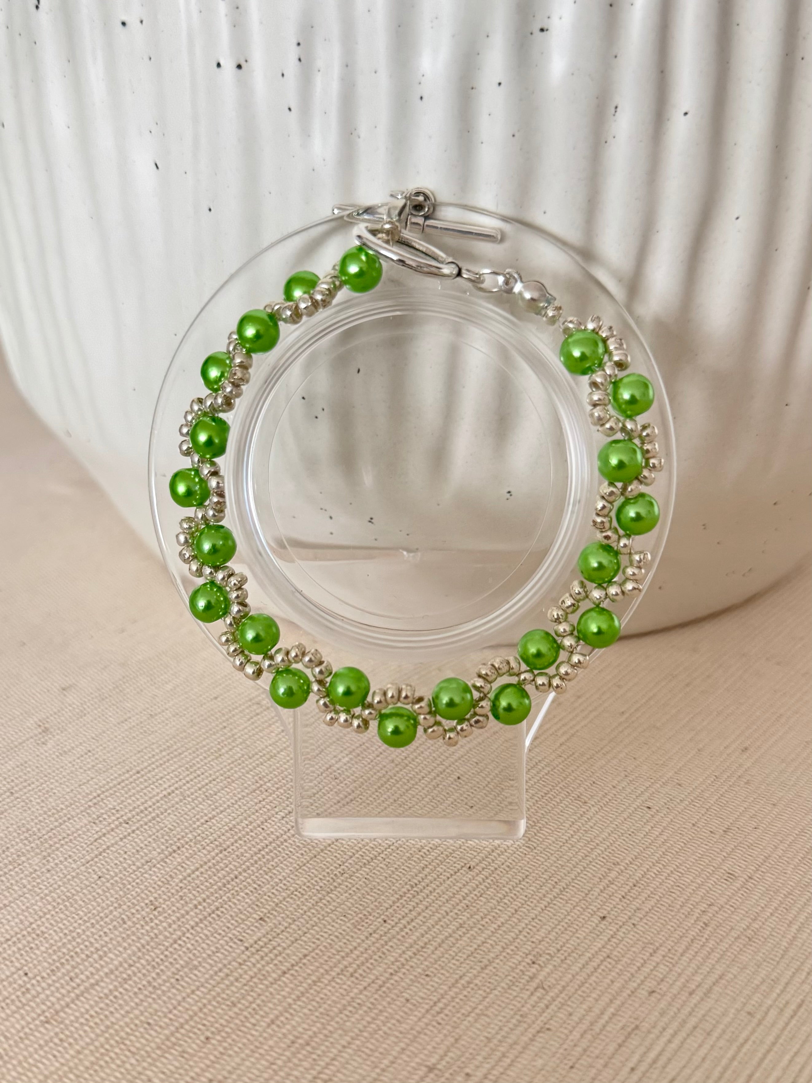 Green & Silver Bracelet
