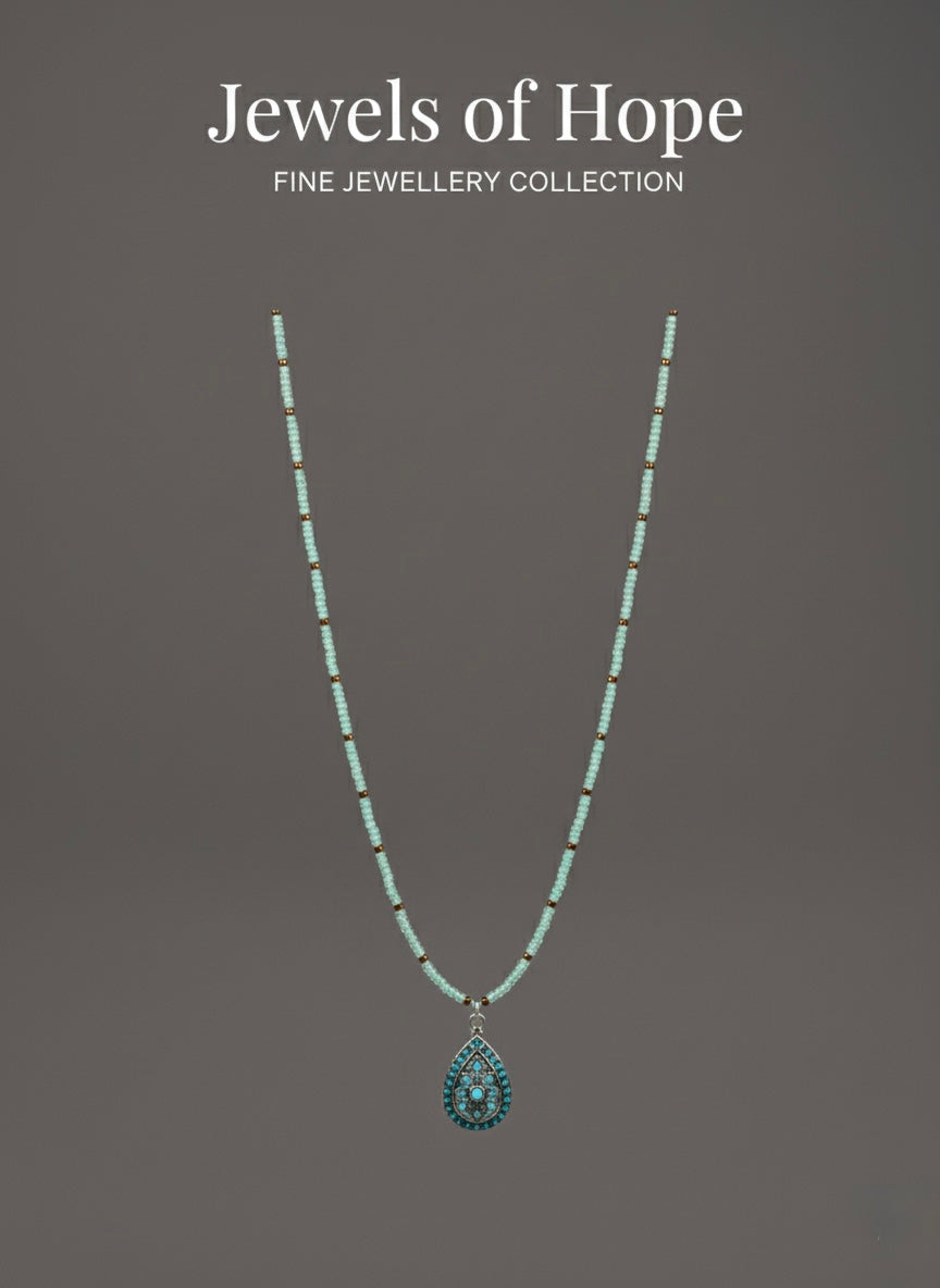 Turquoise Teardrop