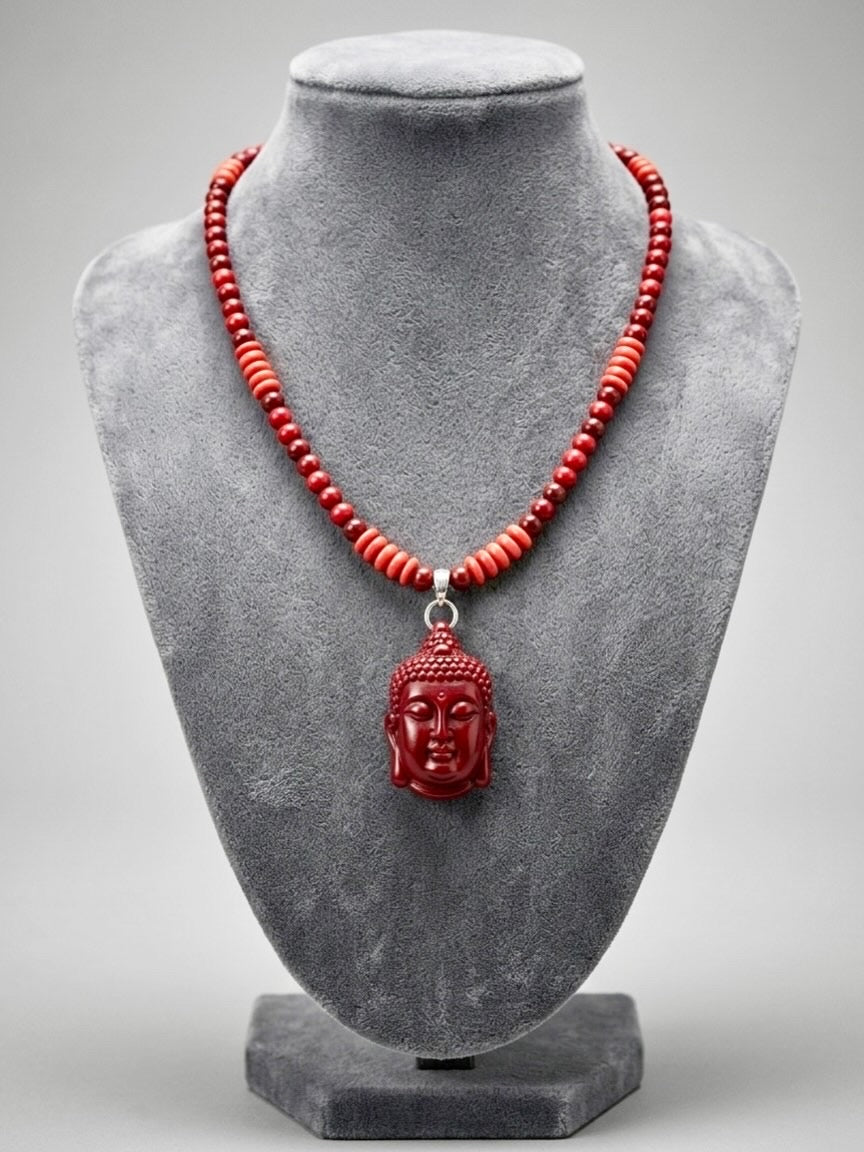 Maroon Buddha