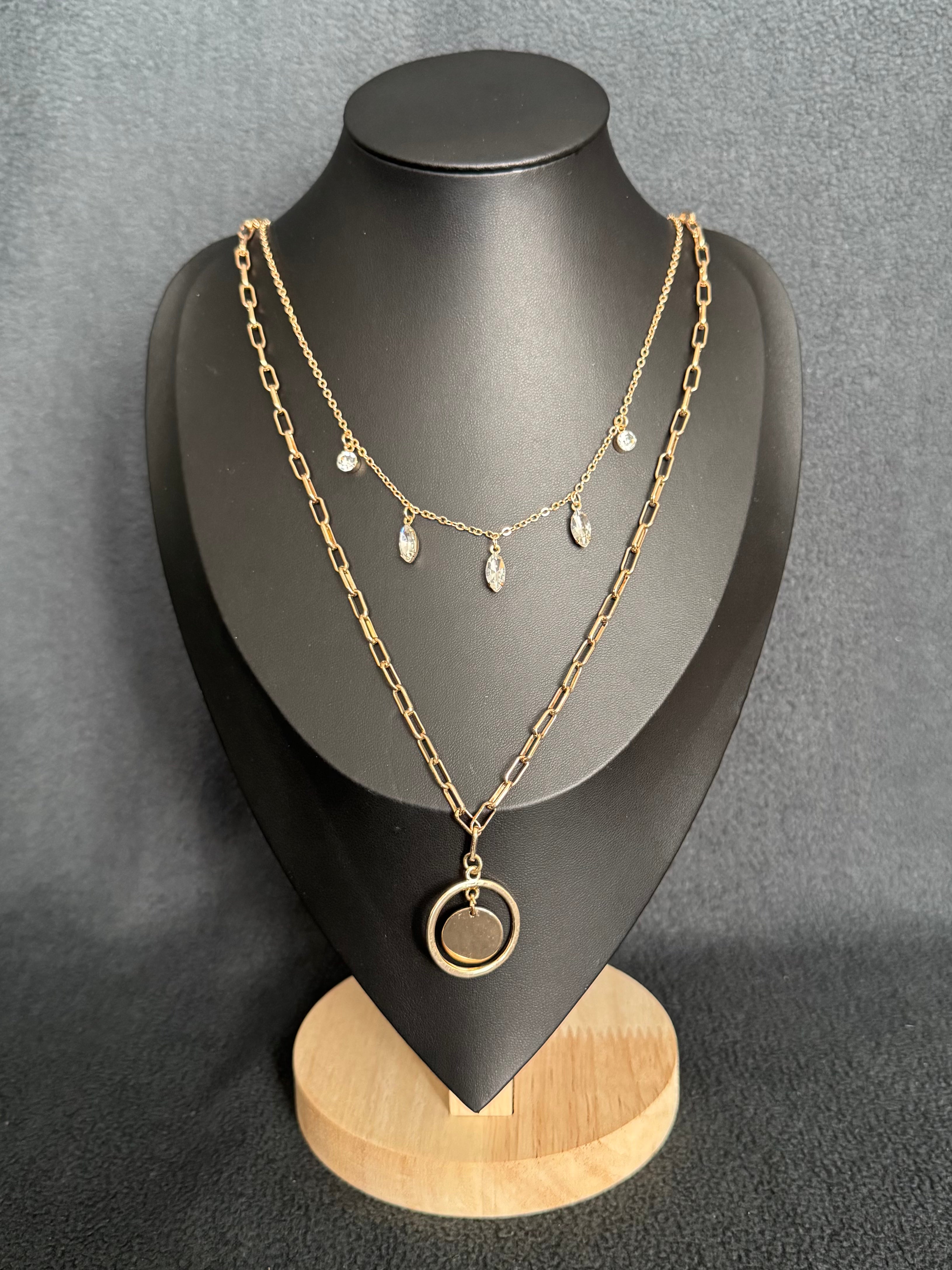 Elegant Double Necklace