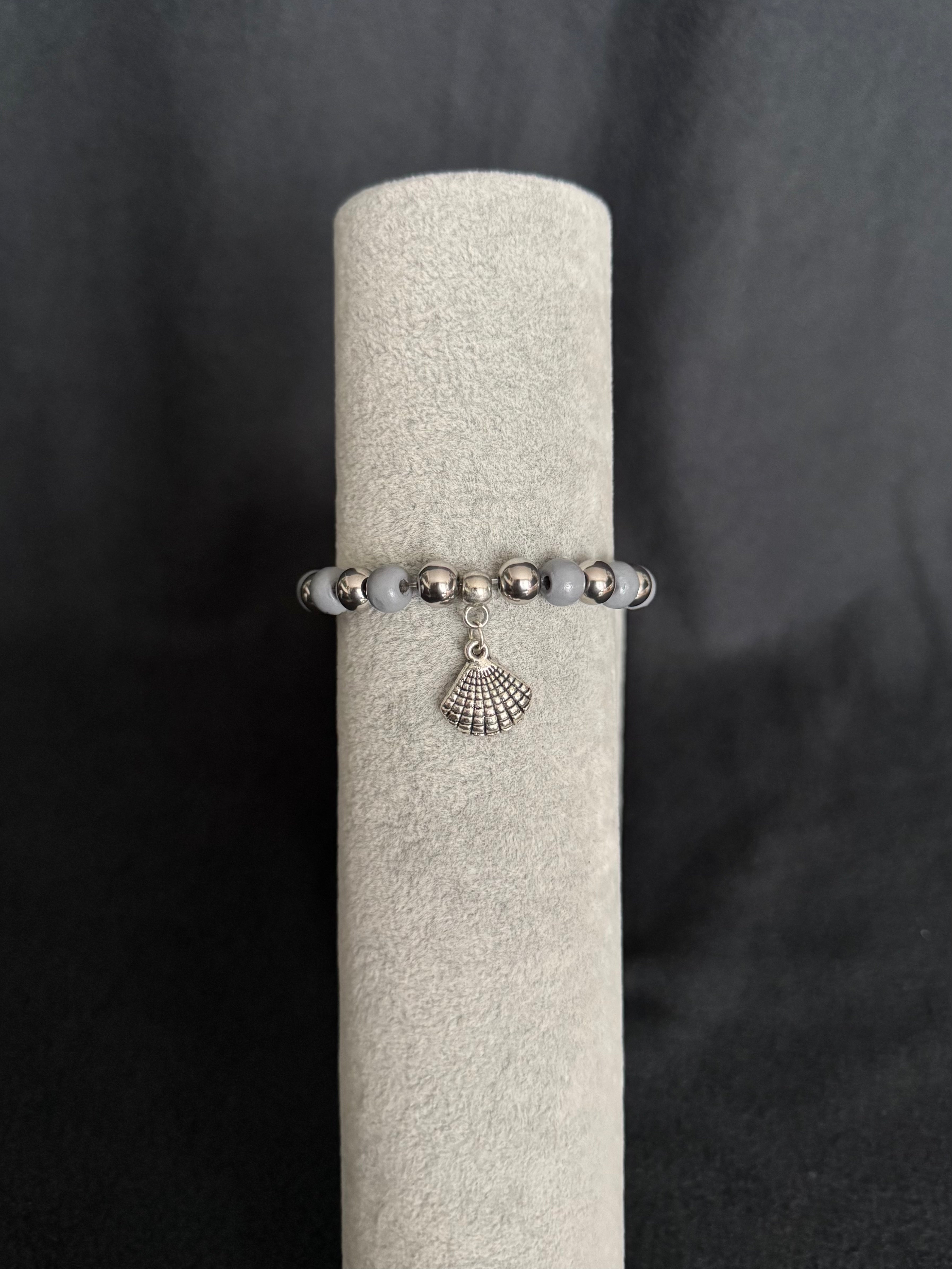 Silver Shell Bracelet