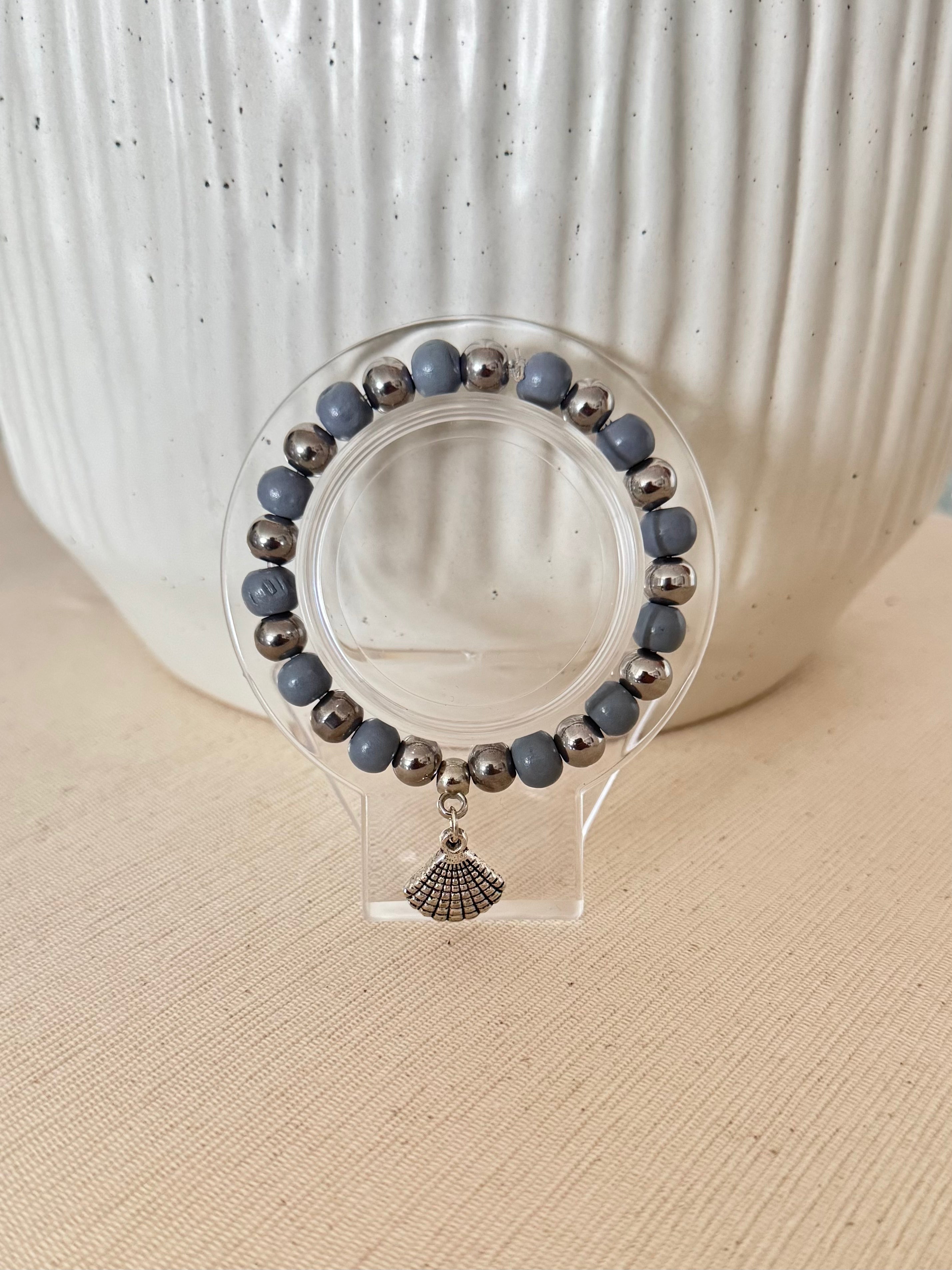Silver Shell Bracelet